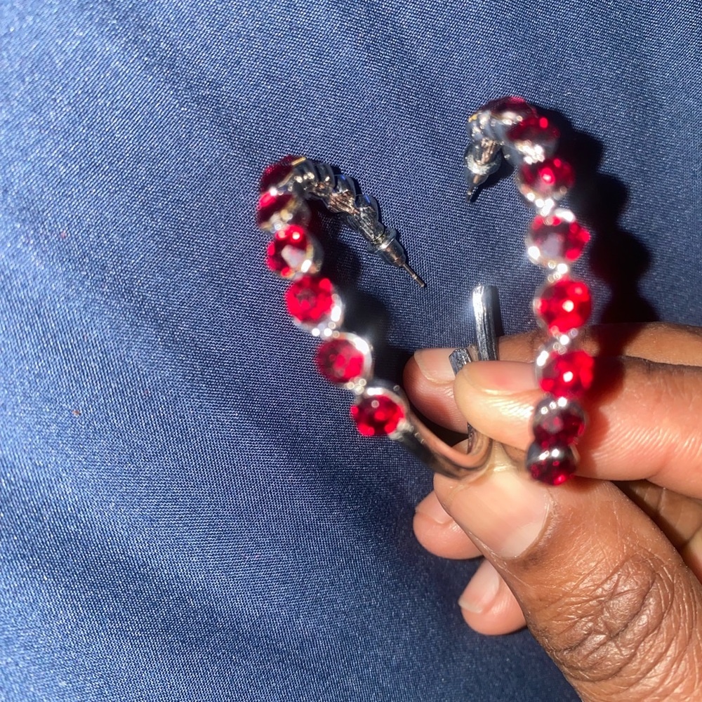 Gorgeous Ruby Earrings
